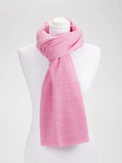 Konstantin Starke – Feinstrickschal aus Textil in Rosa