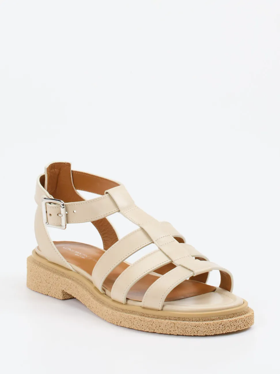 Konstantin Starke – Fischersandalen aus Kalbleder Beige