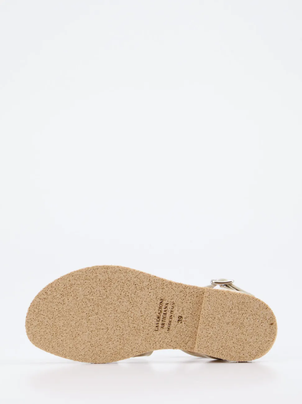 Konstantin Starke – Fischersandalen aus Kalbleder Beige
