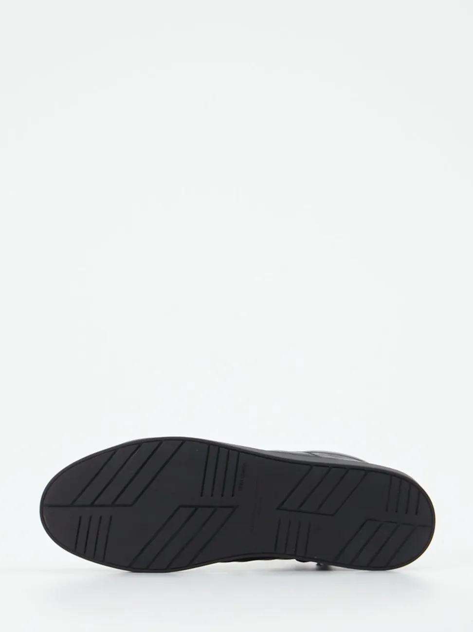 Konstantin Starke – High-Top Sneaker aus Lammleder schwarz