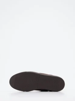 Konstantin Starke – High-Top Sneaker aus Veloursleder braun