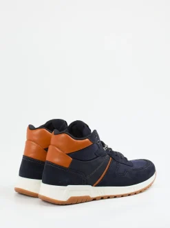 Konstantin Starke – High-Top Sneaker aus Veloursleder