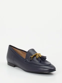 Konstantin Starke – Loafer aus Lammleder Dunkelblau