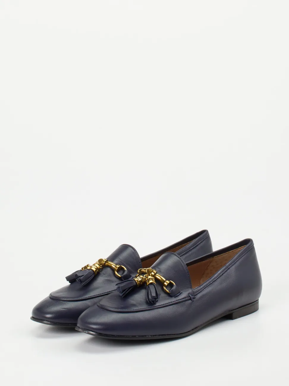 Konstantin Starke – Loafer aus Lammleder Dunkelblau