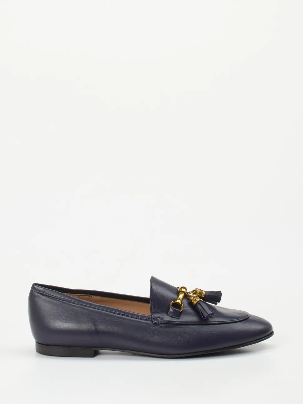 Konstantin Starke – Loafer aus Lammleder Dunkelblau