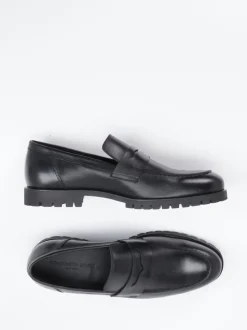 Konstantin Starke – Loafer aus Kalbleder schwarz