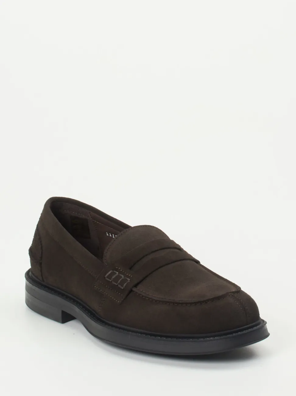 Konstantin Starke – Loafer aus Veloursleder Dunkelbraun