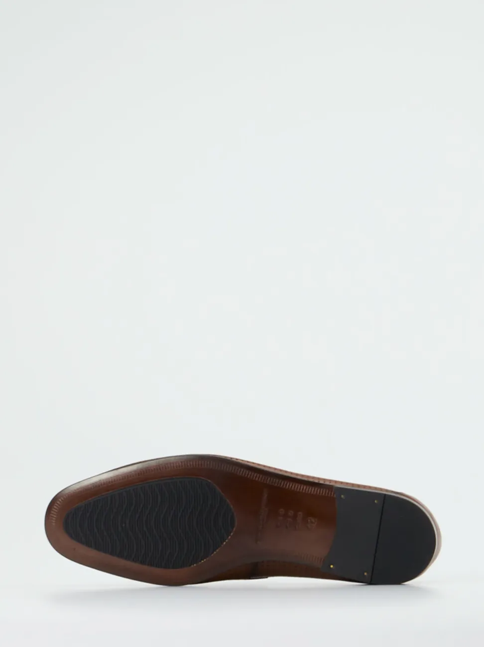Konstantin Starke – Loafer aus geprägtem Leder braun