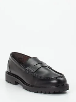 Konstantin Starke – Loafer aus Kalbleder schwarz