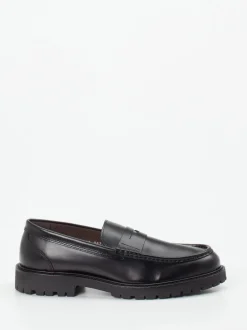 Konstantin Starke – Loafer aus Kalbleder schwarz