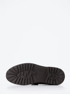 Konstantin Starke – Loafer aus Fettleder Dunkelbraun