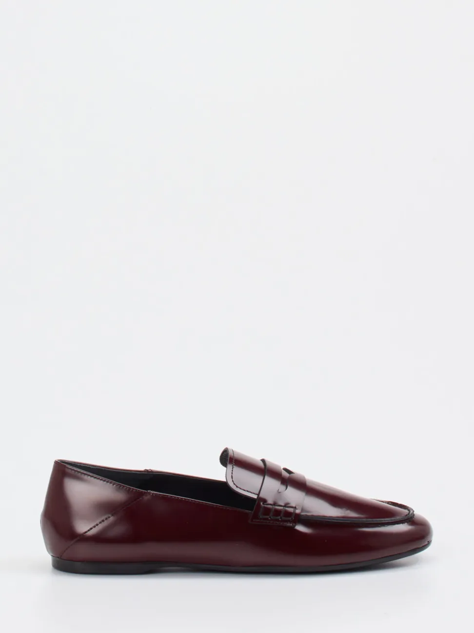 Konstantin Starke – Loafer aus Hochglanzleder Bordeaux