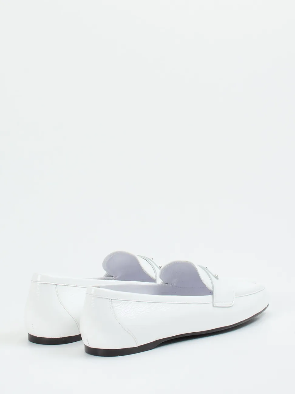 Konstantin Starke – Loafer aus Lackleder Weiß
