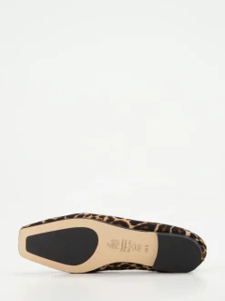 Konstantin Starke – Loafer aus Ponyfell mit Leopardenprint