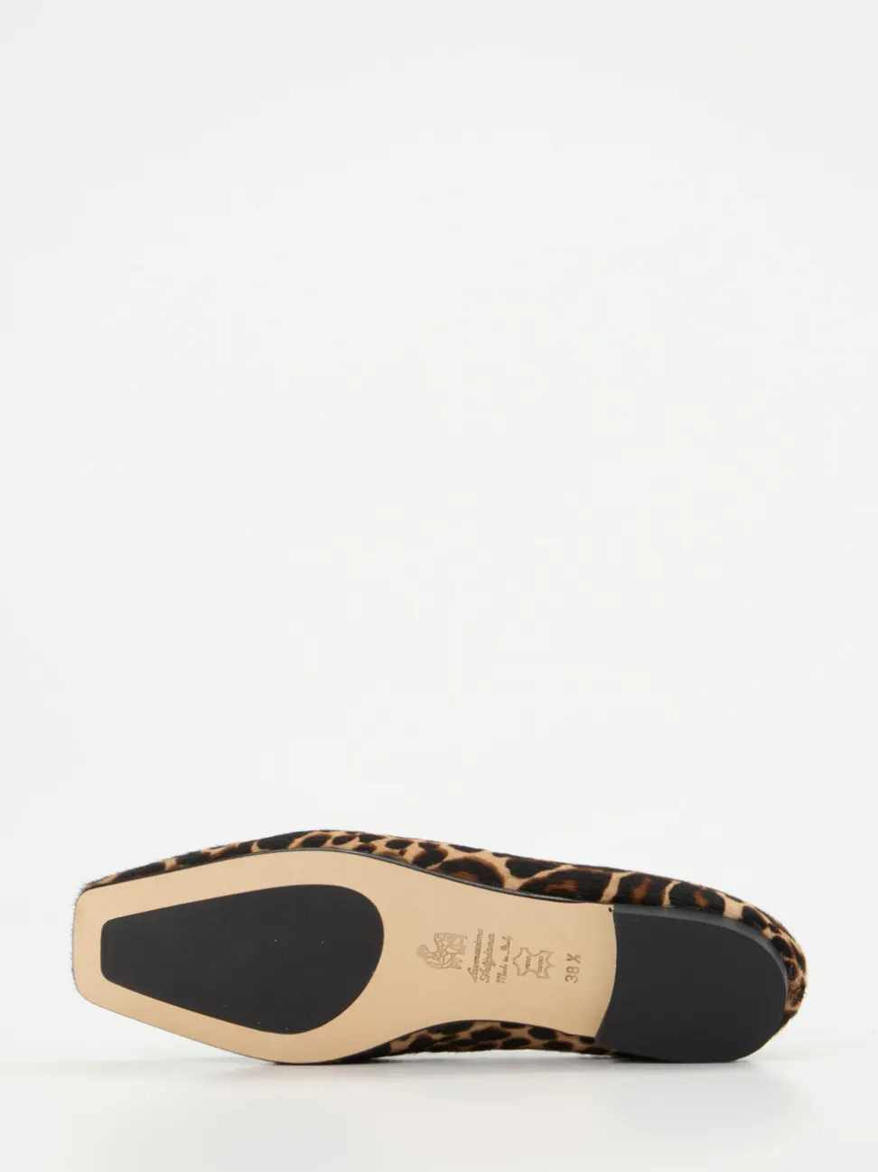 Konstantin Starke – Loafer aus Ponyfell mit Leopardenprint
