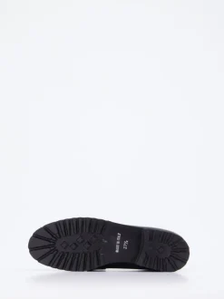 Konstantin Starke – Loafer aus Lackleder Blau