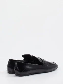 Konstantin Starke – Loafer aus Hochglanzleder schwarz