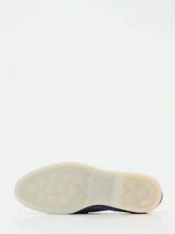 Konstantin Starke – Loafer aus Veloursleder marineblau