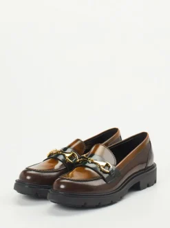 Konstantin Starke – Loafer aus Hochglanzleder Braun