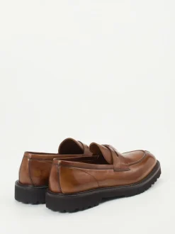 Konstantin Starke – Loafer aus Büffelleder cognacbraun