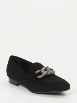 Konstantin Starke – Loafer aus Veloursleder Schwarz