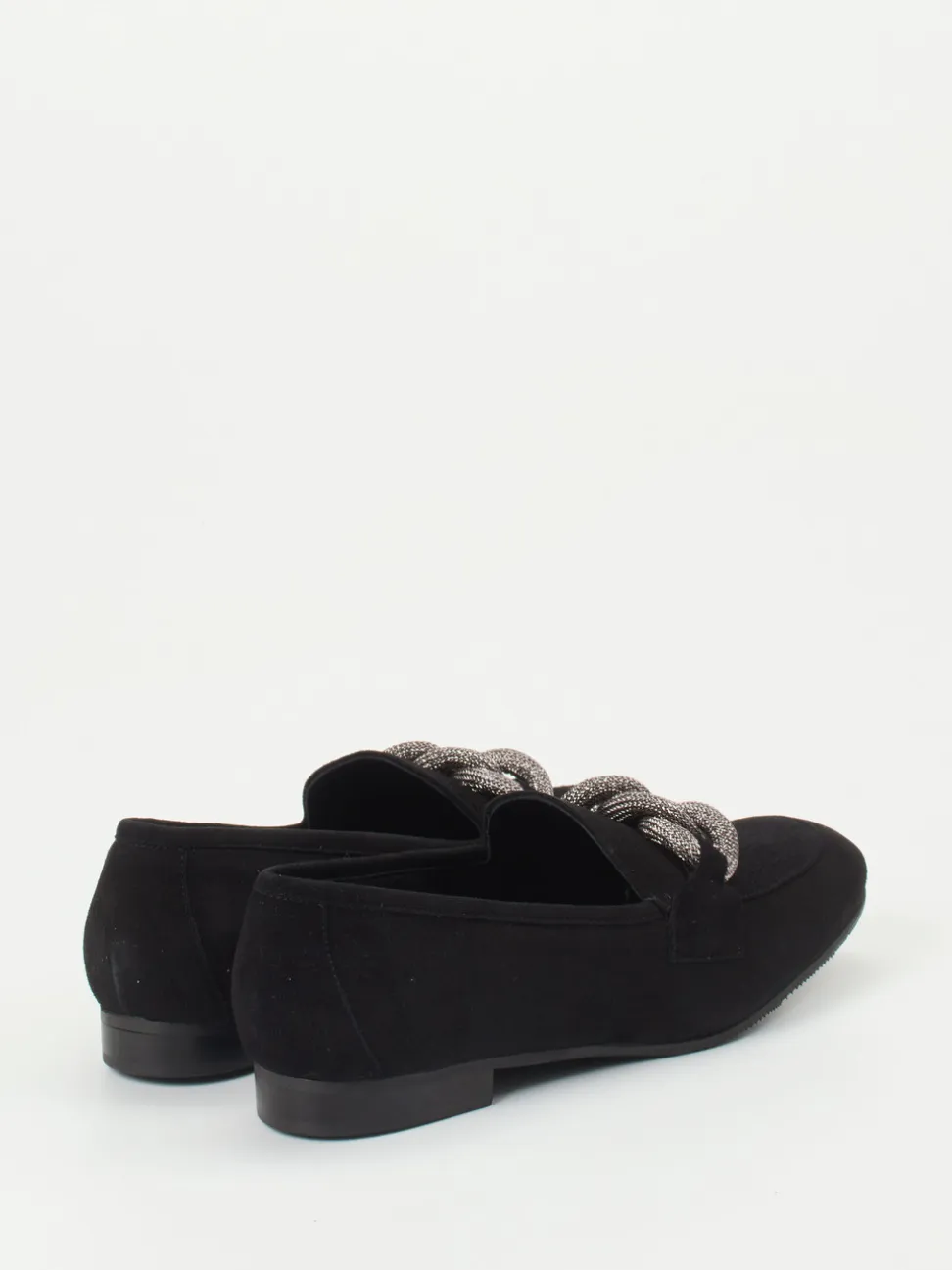 Konstantin Starke – Loafer aus Veloursleder Schwarz