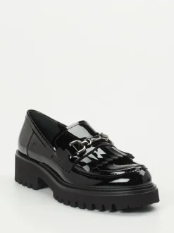 Konstantin Starke – Loafer aus Kalbleder Schwarz Glanz
