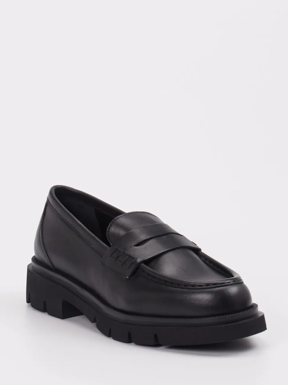 Konstantin Starke – Loafer aus Kalbleder schwarz