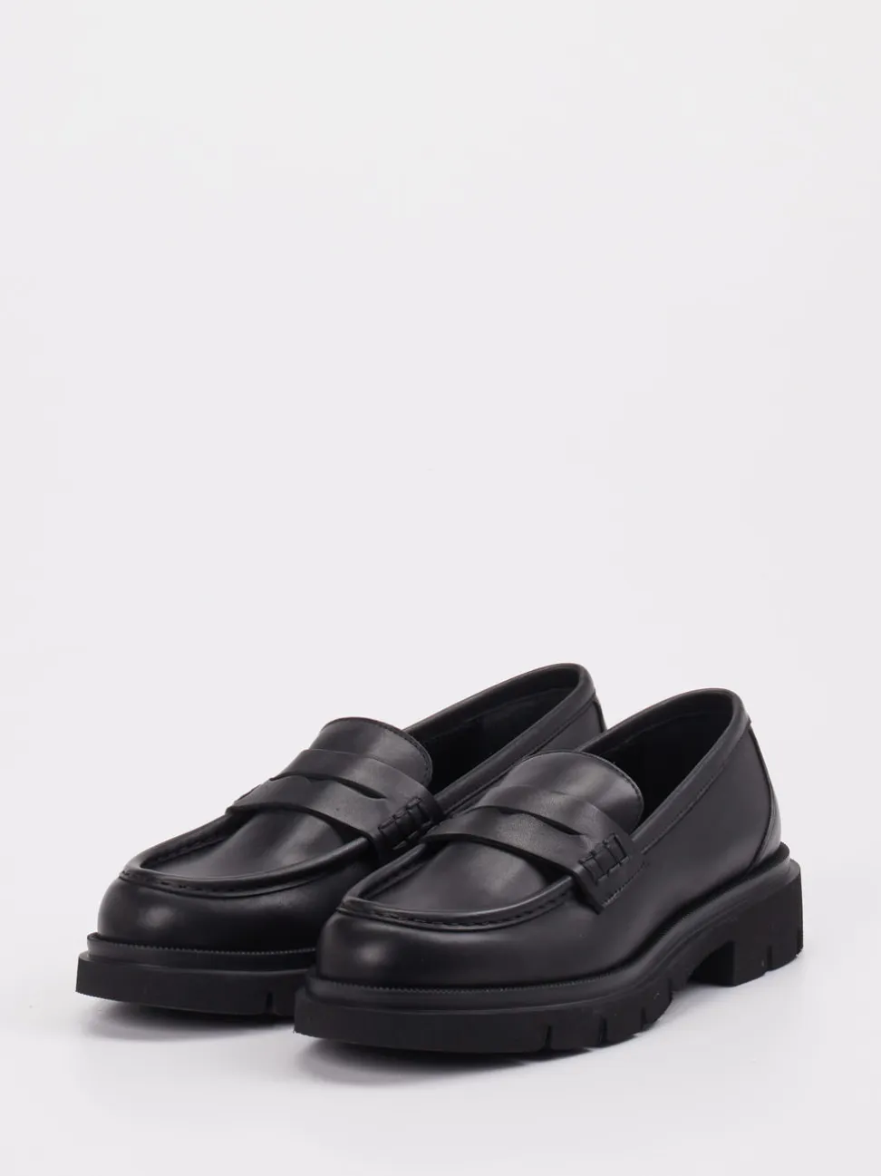 Konstantin Starke – Loafer aus Kalbleder schwarz