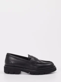 Konstantin Starke – Loafer aus Kalbleder schwarz
