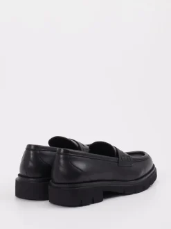 Konstantin Starke – Loafer aus Kalbleder schwarz
