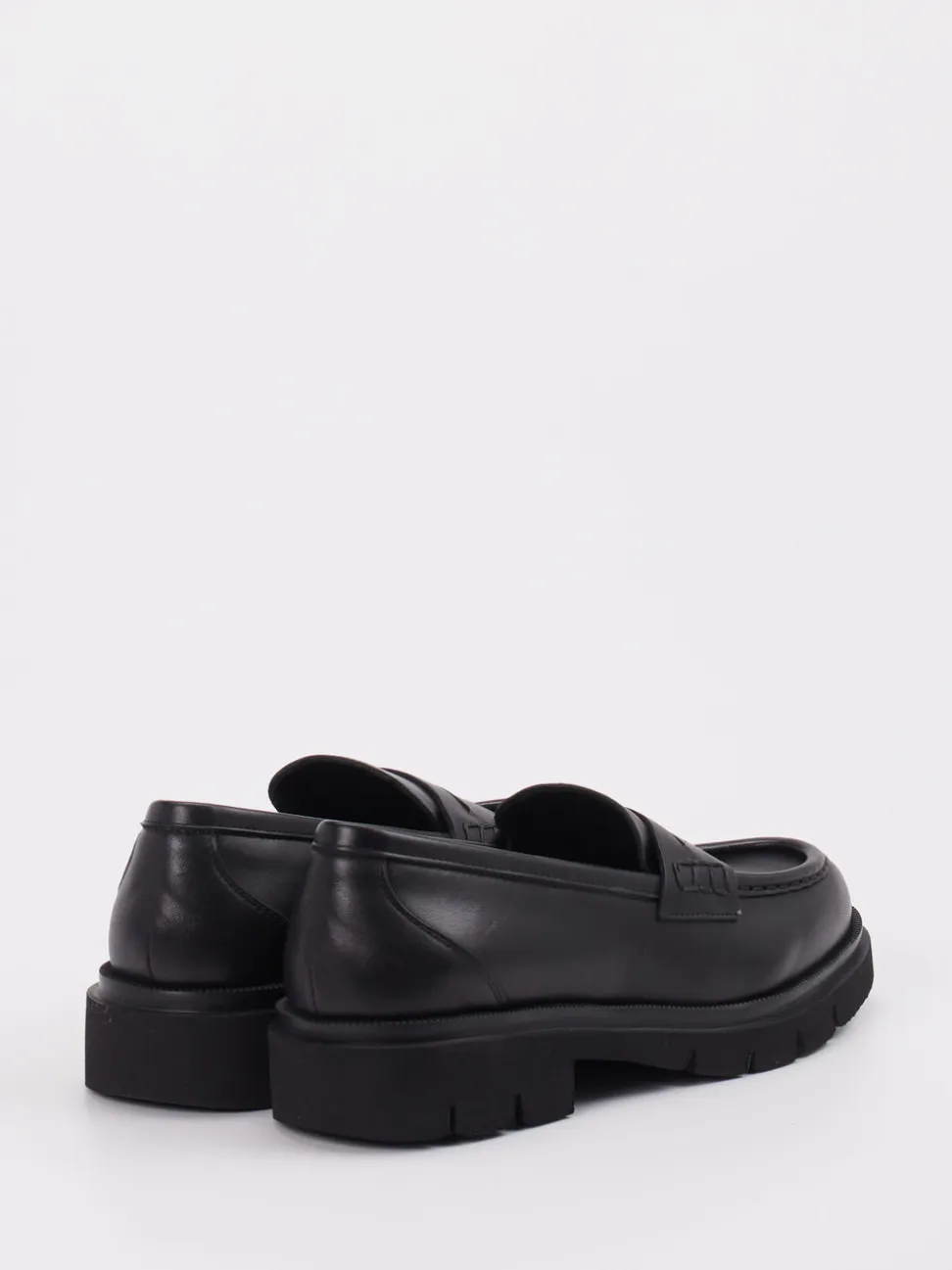 Konstantin Starke – Loafer aus Kalbleder schwarz