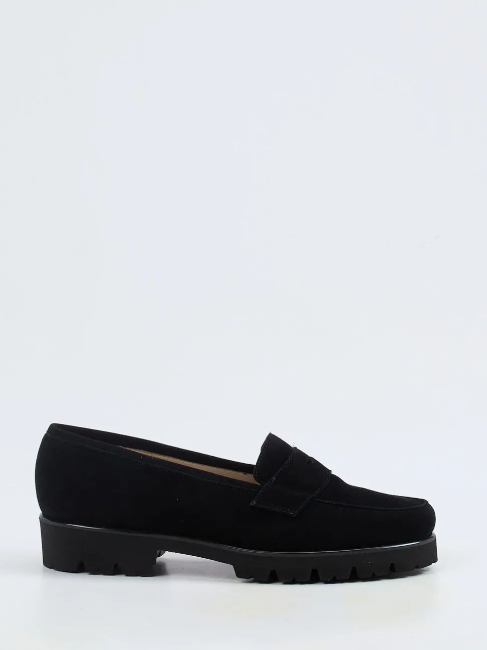 Konstantin Starke – Loafer aus Veloursleder Schwarz