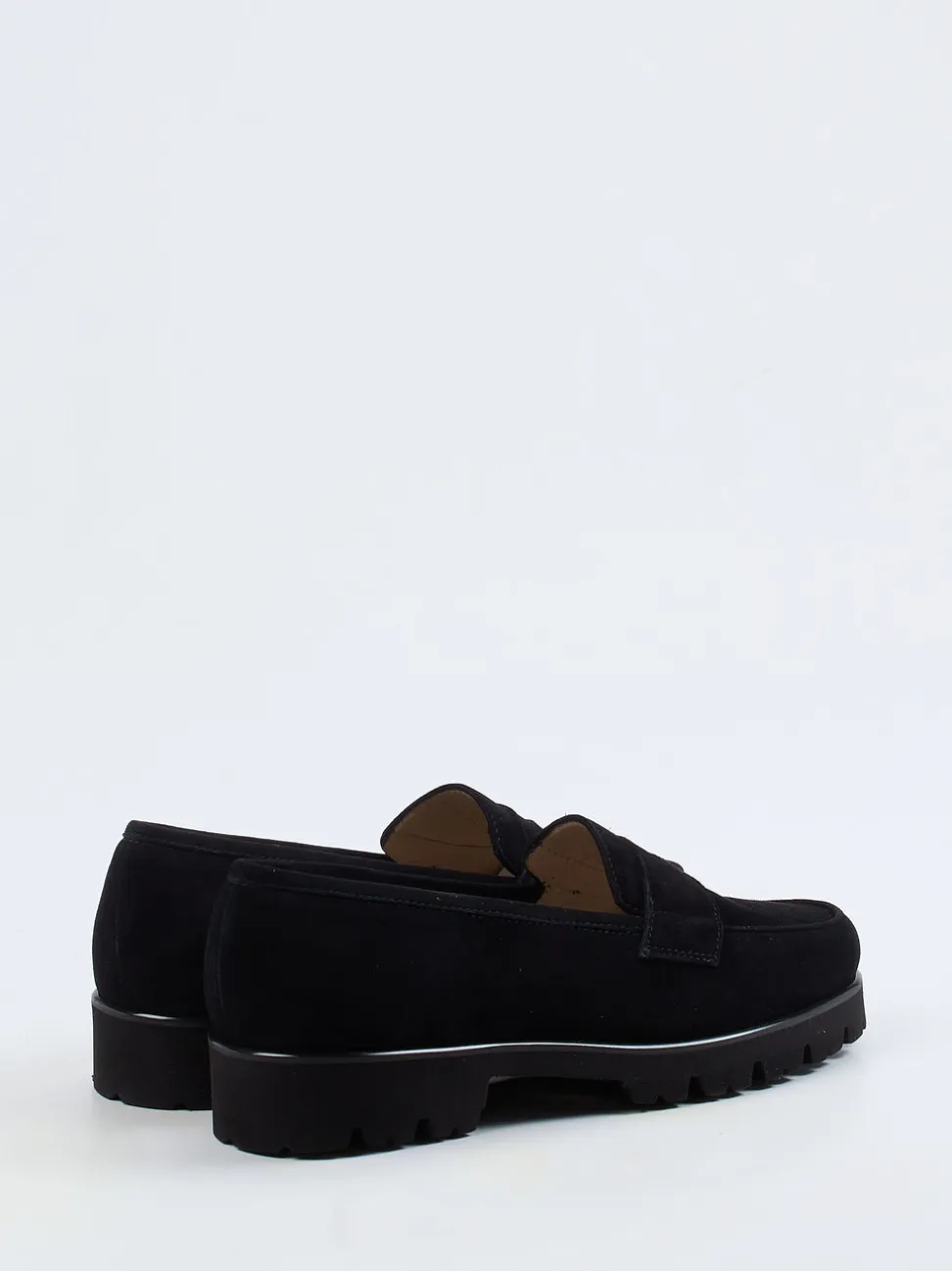 Konstantin Starke – Loafer aus Veloursleder Schwarz