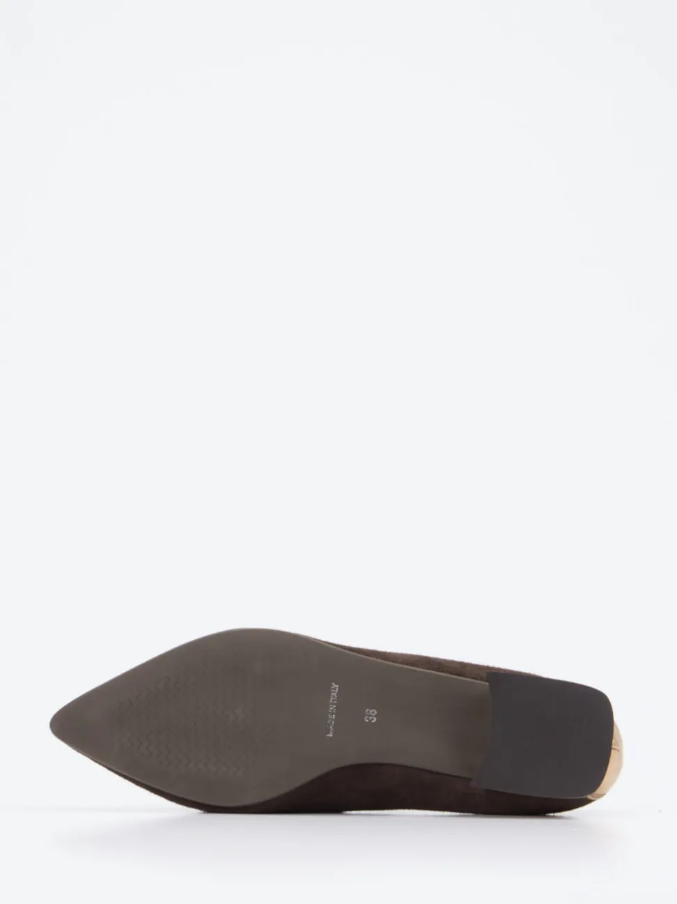 Konstantin Starke – Loafer aus Velours- und Metallic-Leder