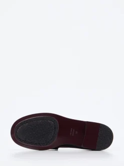 Konstantin Starke – Loafer aus Hochglanzleder Schwarz