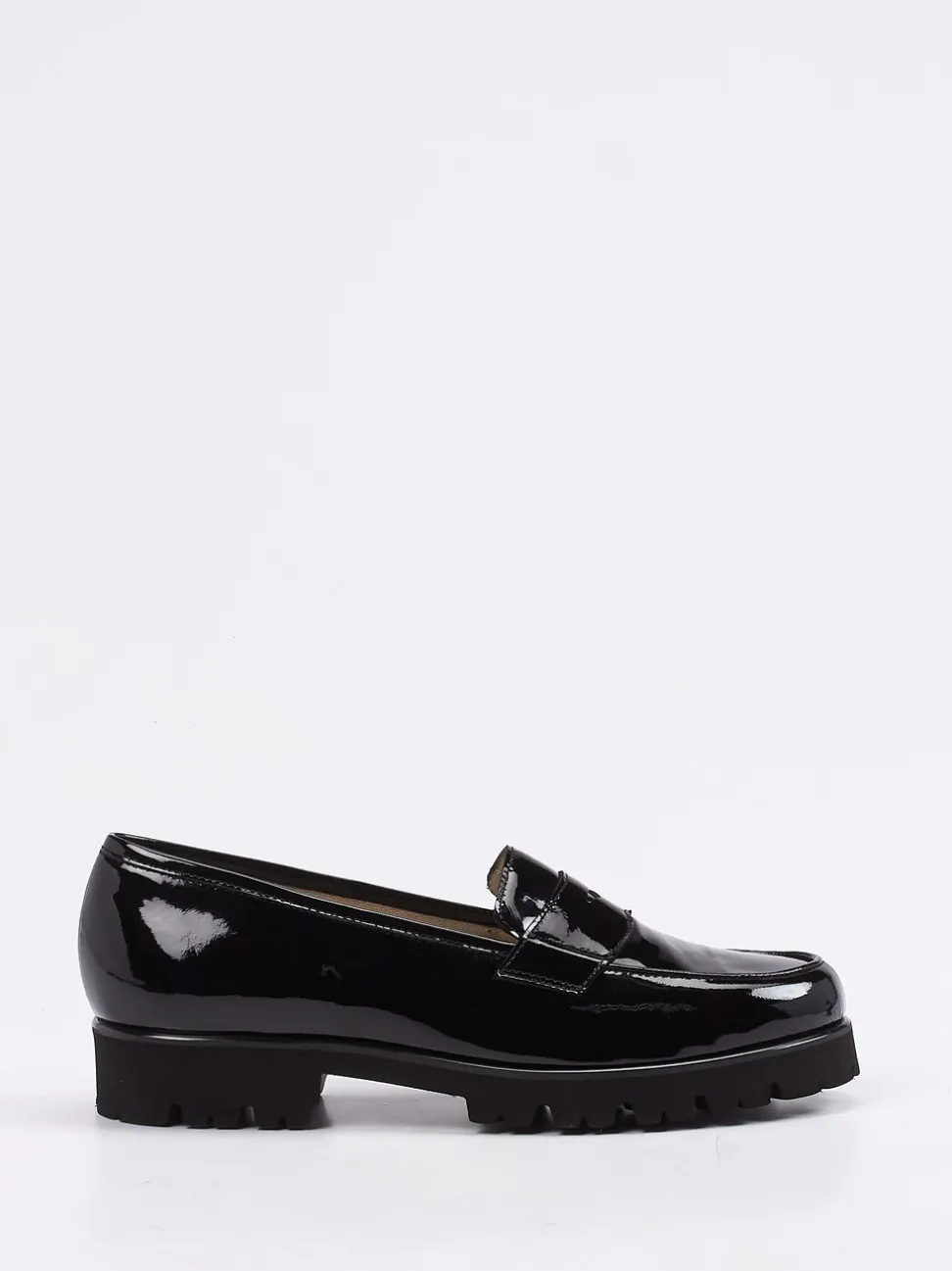 Konstantin Starke – Loafer aus Lackleder Schwarz