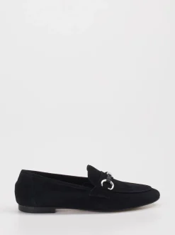 Konstantin Starke – Loafer aus Veloursleder Schwarz