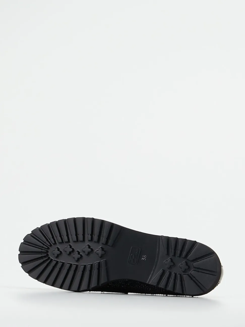 Konstantin Starke – Loafer aus Metallicleder Schwarz