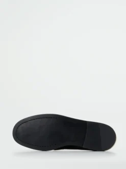 Konstantin Starke – Loafer aus Hochglanzleder schwarz