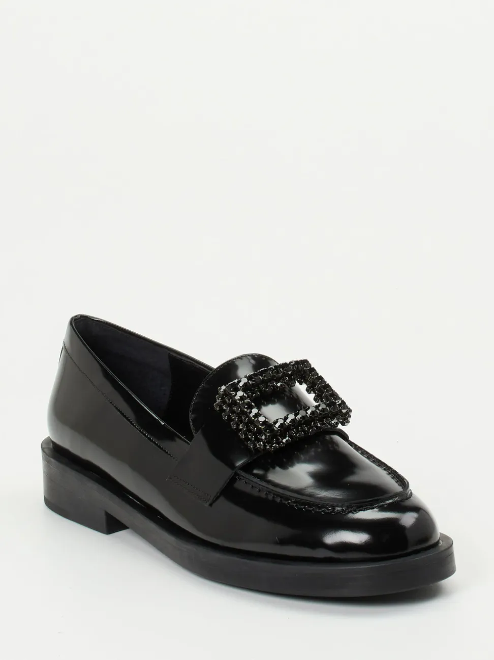 Konstantin Starke – Loafer aus Lackleder Schwarz