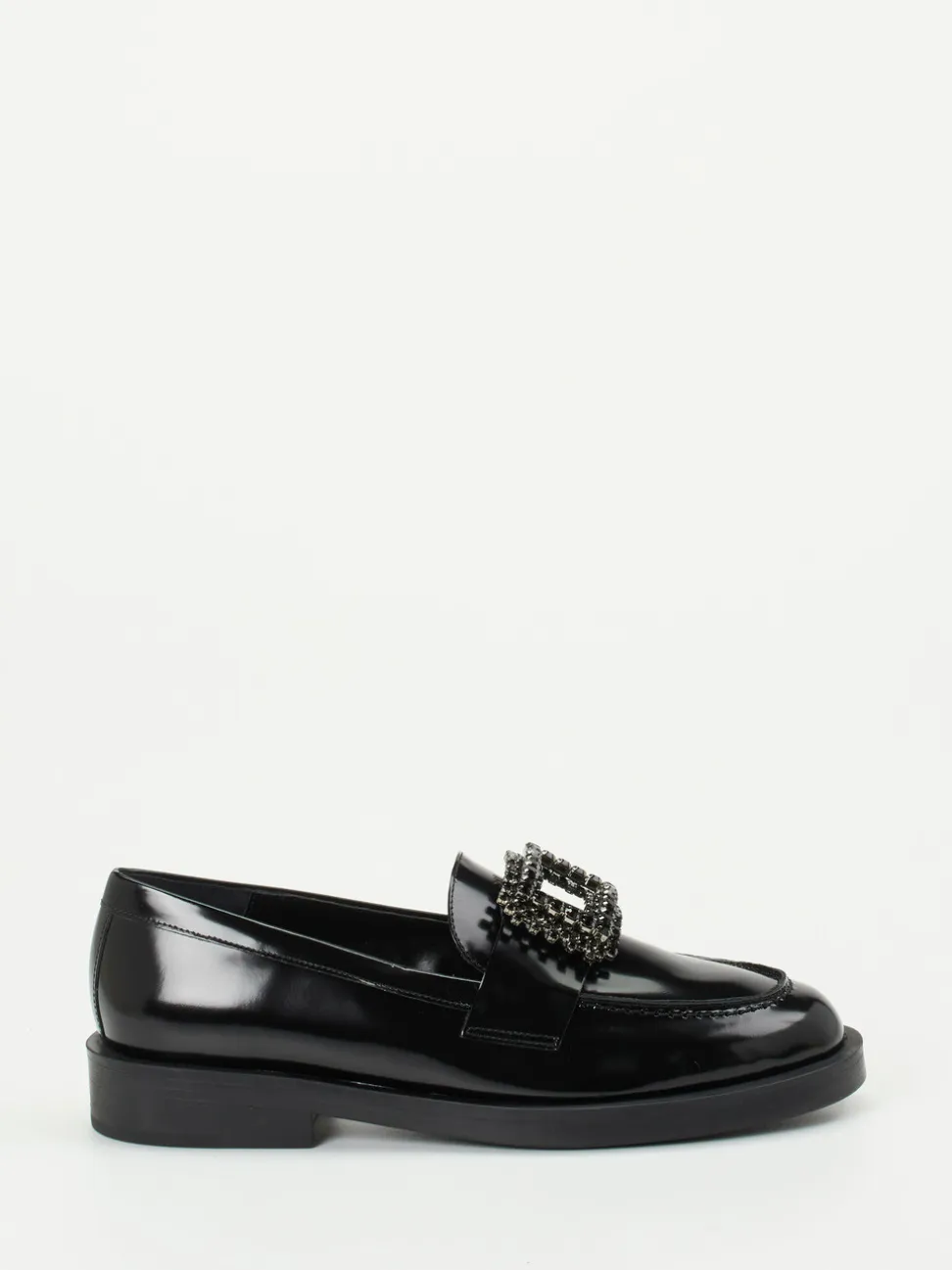 Konstantin Starke – Loafer aus Lackleder Schwarz