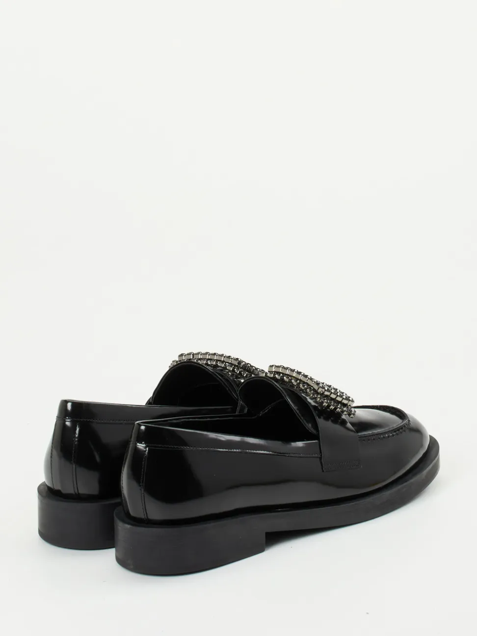 Konstantin Starke – Loafer aus Lackleder Schwarz
