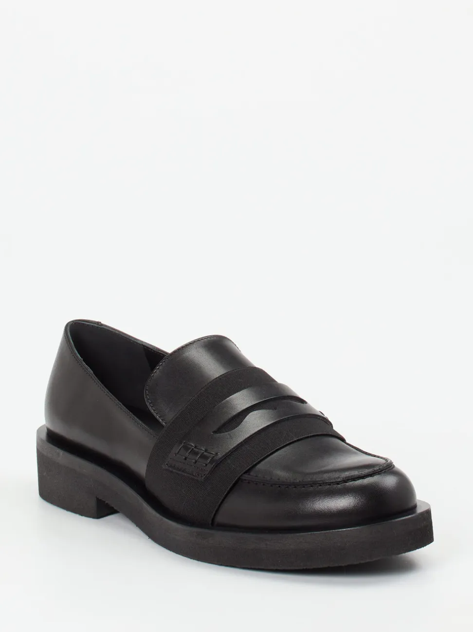 Konstantin Starke – Loafer aus Kalbleder schwarz
