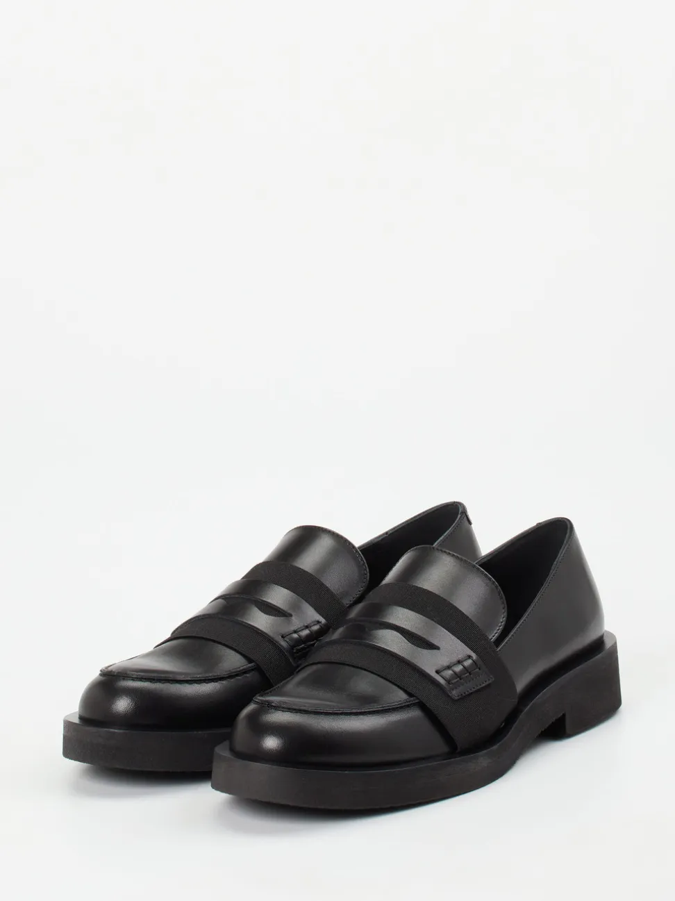 Konstantin Starke – Loafer aus Kalbleder schwarz