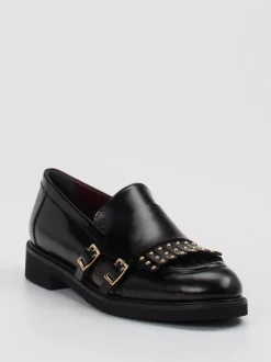 Konstantin Starke – Loafer aus Kalbleder mit Nieten