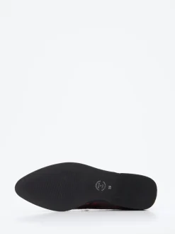 Konstantin Starke – Loafer aus Lackleder bordeauxrot