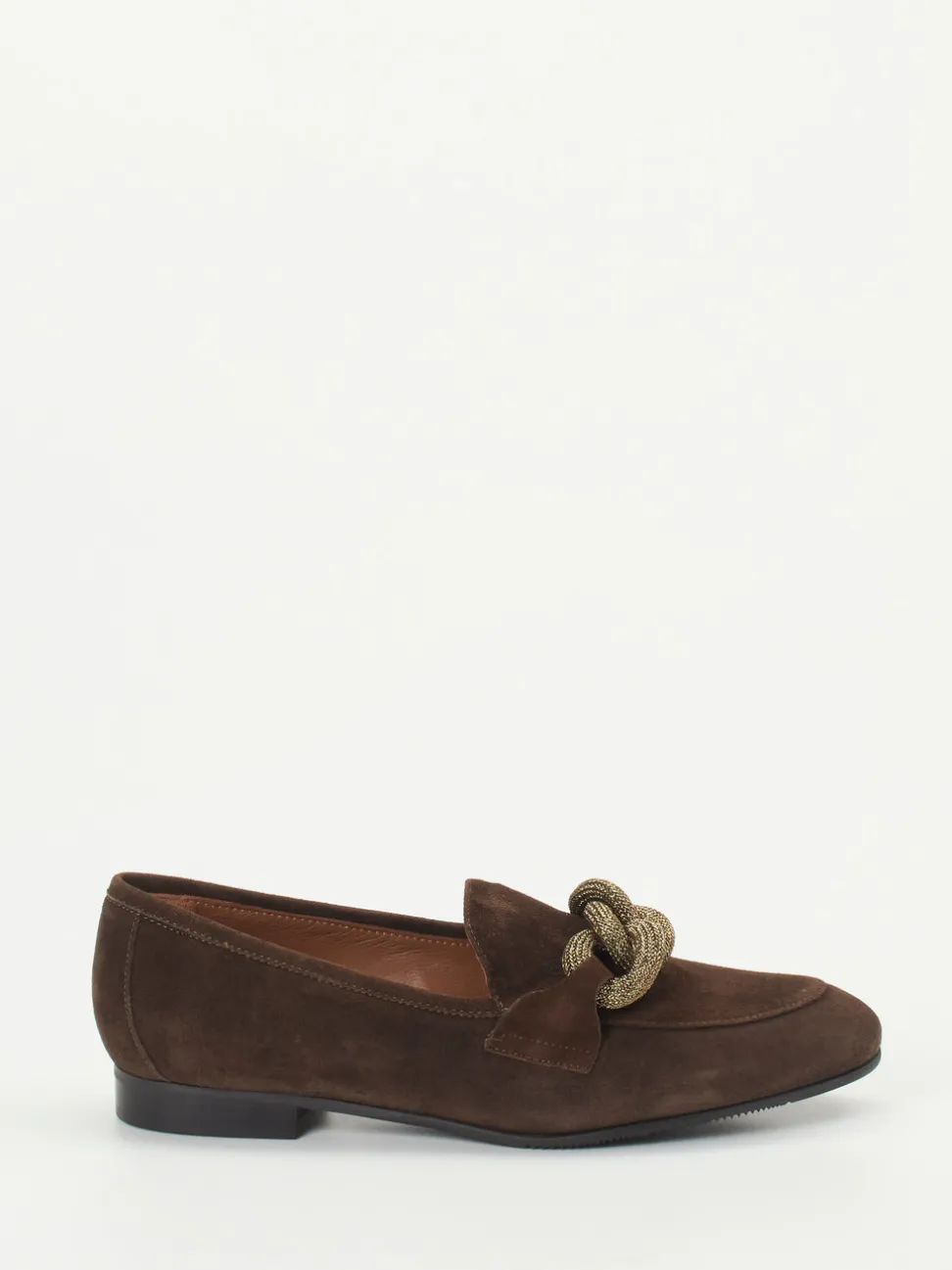 Konstantin Starke – Loafer aus Veloursleder Dunkelbraun