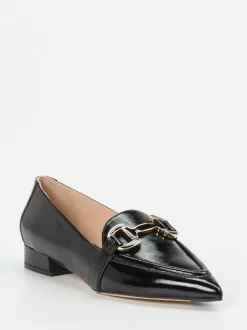 Konstantin Starke – Loafer aus Lackleder Schwarz