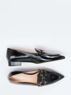 Konstantin Starke – Loafer aus Lackleder Schwarz